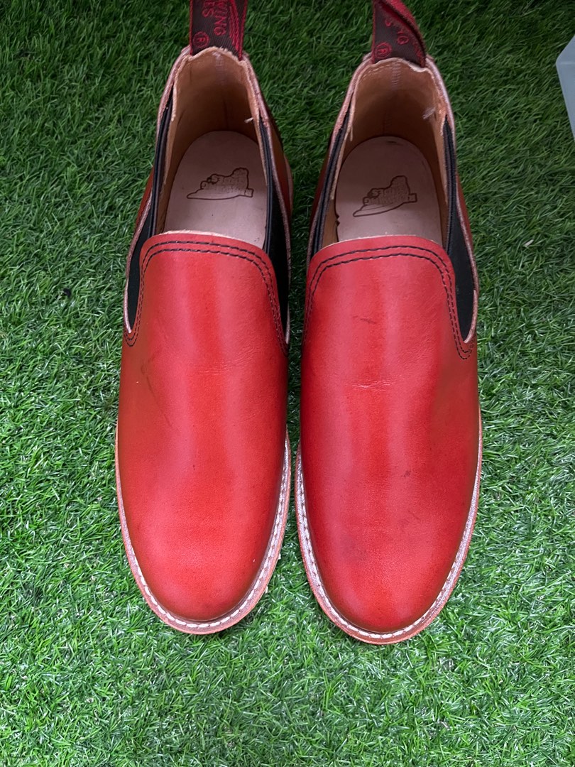 Red wing romeo boot top