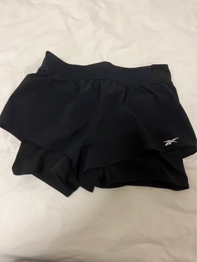 Reebok 2 in 1 shorts Women s Fashion Activewear on Carousell
