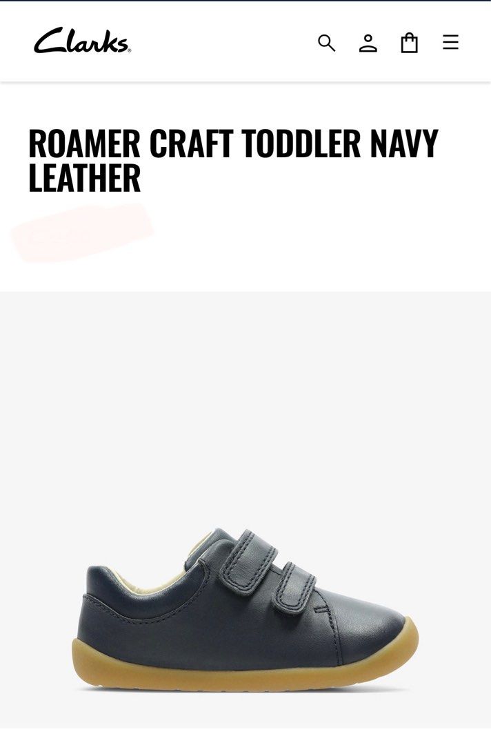 Clarks roamer craft on sale navy