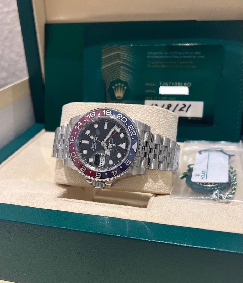Rolex gmt pepsi jubilee top