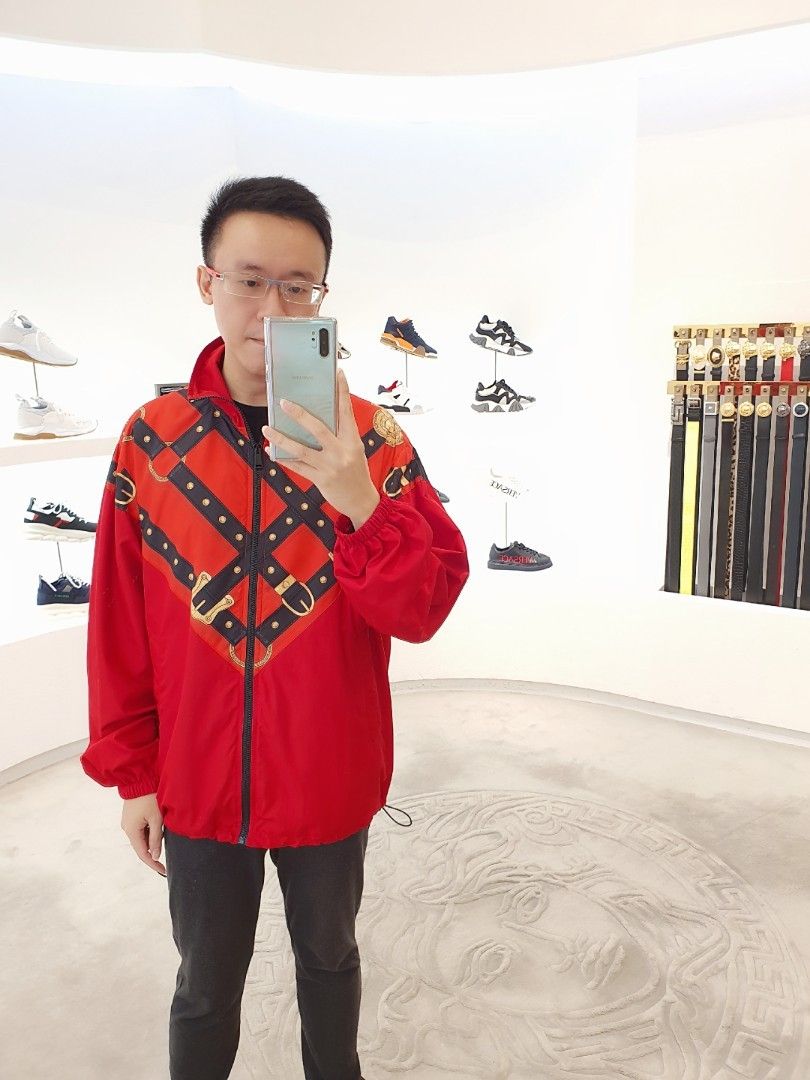 Versace track jacket outlet