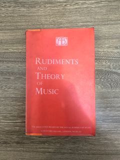 Rudiments and Theory of Music Book