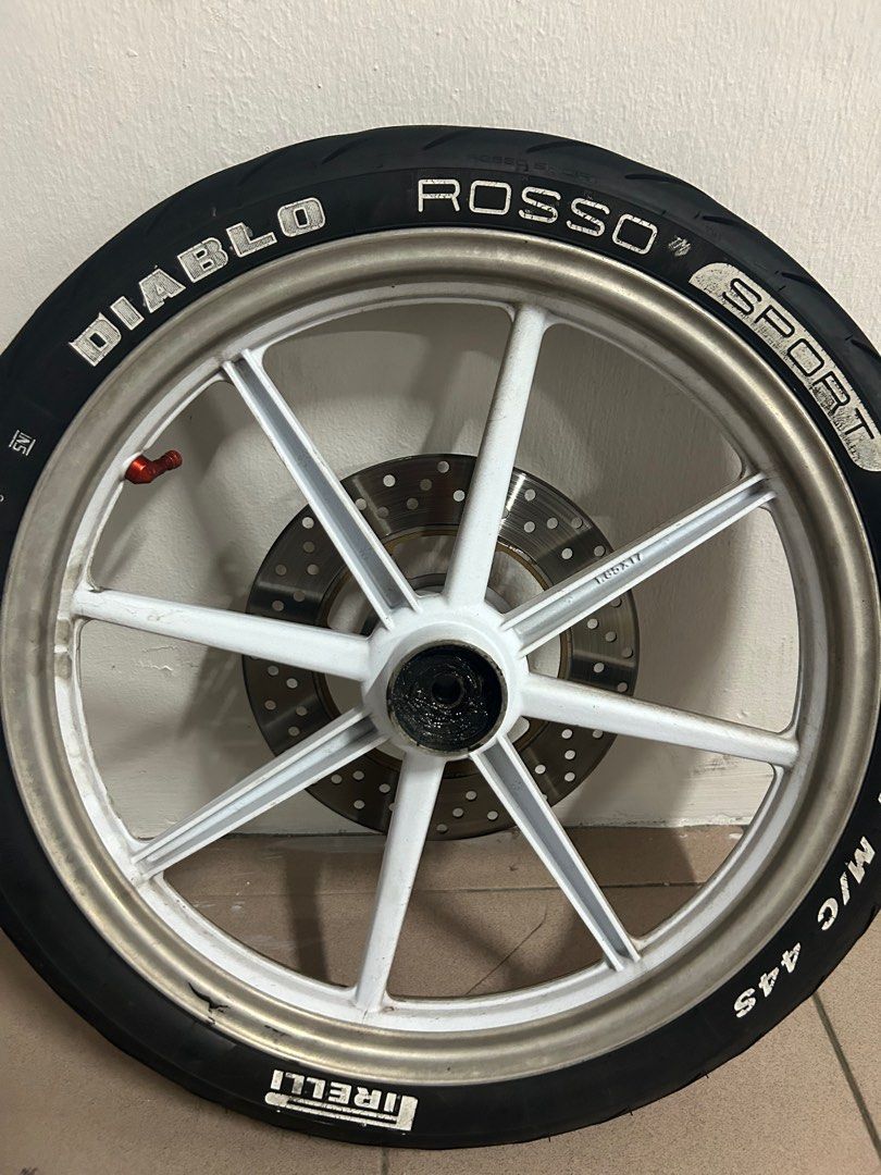 Sport Rim Rxz rxz rcb rim, Motorcycles, Motorcycle Accessories on Carousell