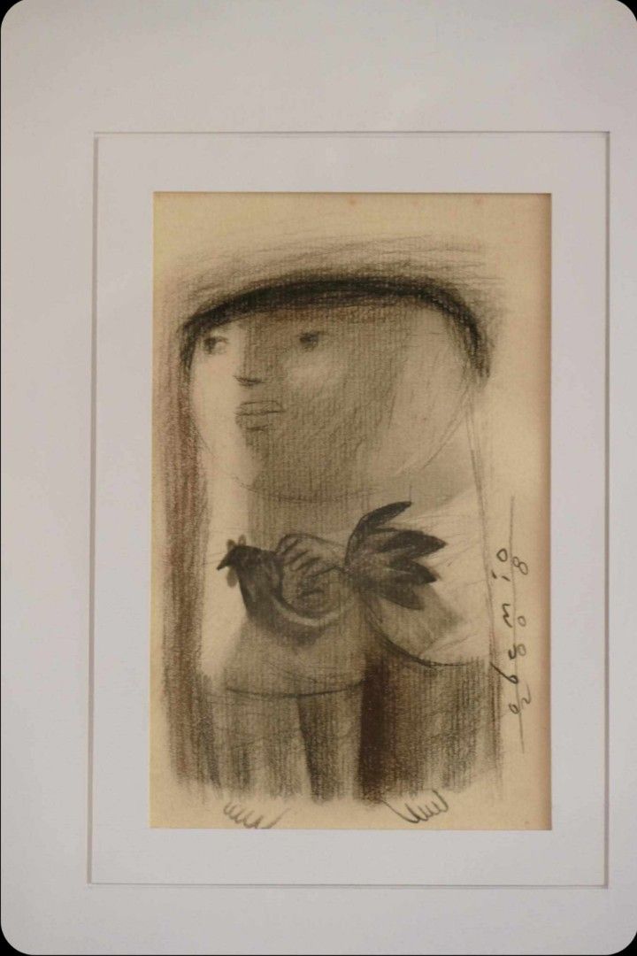 Sabong artwork by Obemio (Category: Art & Prints) located in Manila. Submitted by megaworld_art (Listing ID 1257829772, Image 1). Description: 2008 51/2x8 1/2 pastel on paper with certificate of authenticity cash on delivery metro manila.