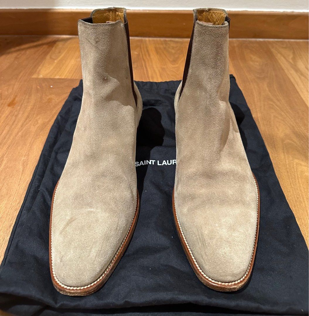 Chelsea boot ysl hot sale