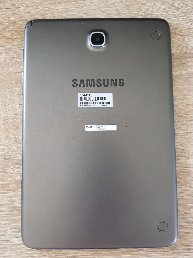 Samsung Tab A with S-Pen (Category: Samsung) located in Taguig. Submitted by aip12 (Listing ID 1257727187, Image 3). Description: Features: - 8 inches screen - With SIM slot - With Micro SD memory card slot - With S-pen - Color: Gunmetal Issue: The back camera is not working but the front cam is good Please notify one day before the meet-up day. MEET UP AREAS: Glorietta/Greenbelt/Landmark/SM Makati/Venice Grand Canal/MarketMarket For delivery, th