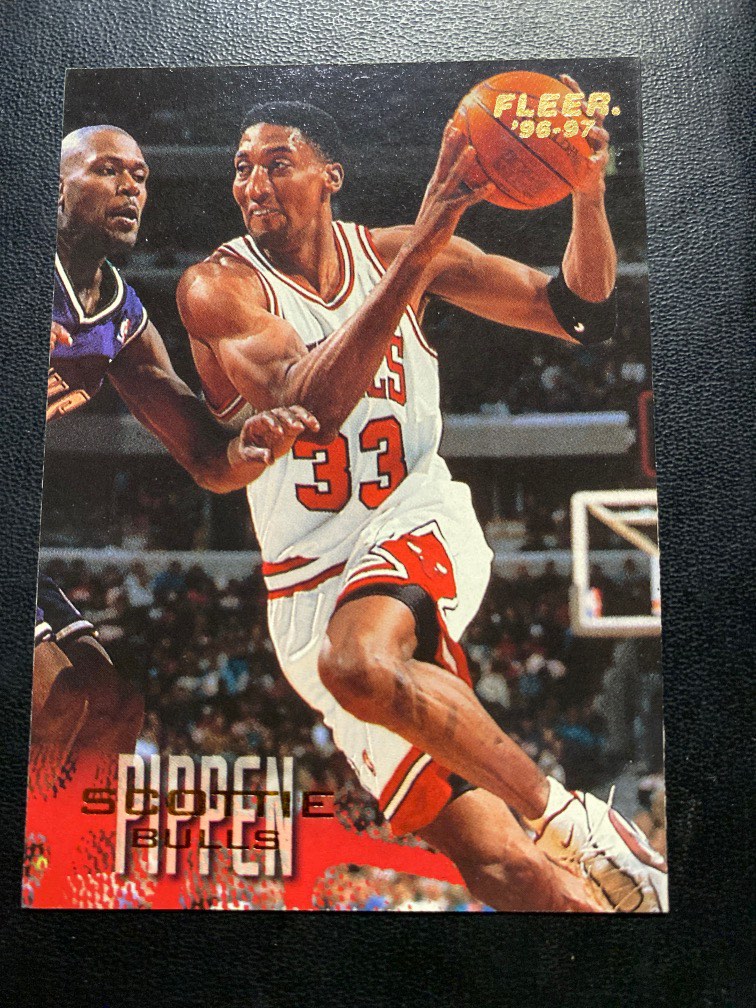 Scottie Pippen Fleer 9697 Nba Cards, Hobbies & Toys, Toys & Games on