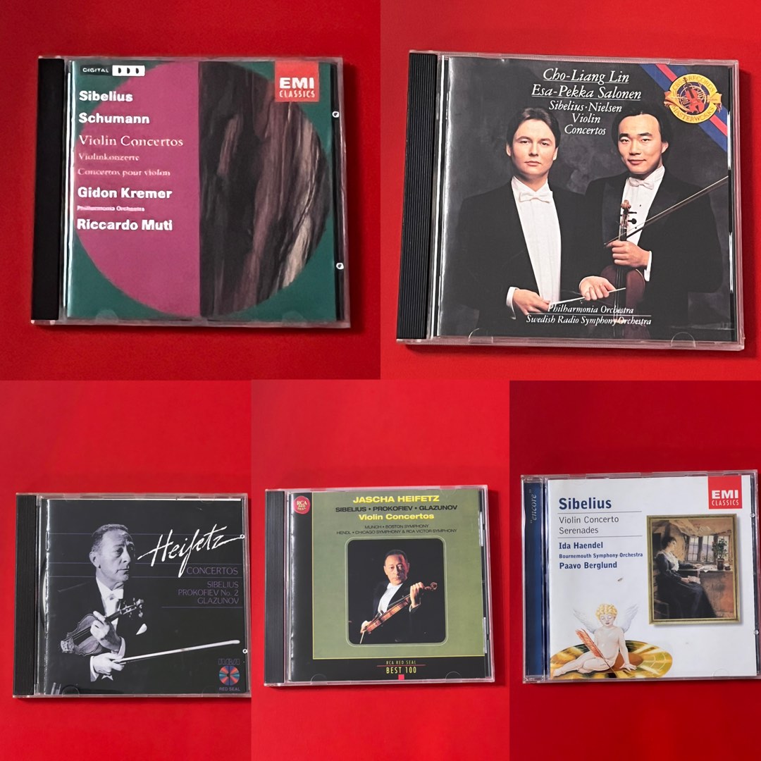 Heifetz， Munch， Boston Symphony， Mendelssohn/Prokofieff