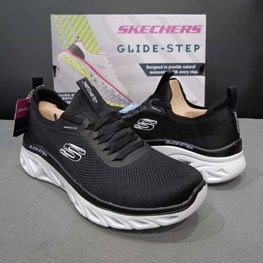 Sepatu Skechers Glide Step sz 37 Fesyen Wanita Sepatu di Carousell