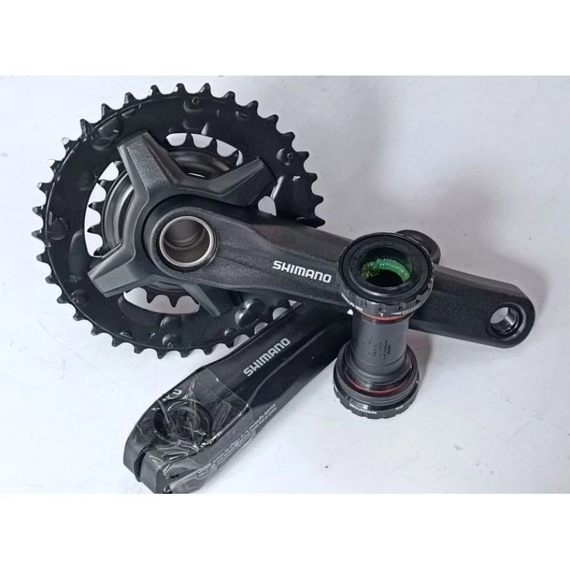 SHIMANO CRANK MT210 300 22T 36T Sports Equipment Bicycles