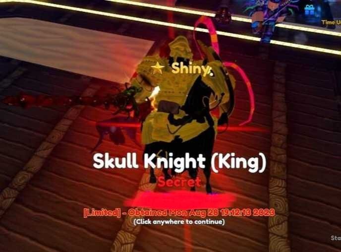 S/S/S Shiny Skull Knight (King)