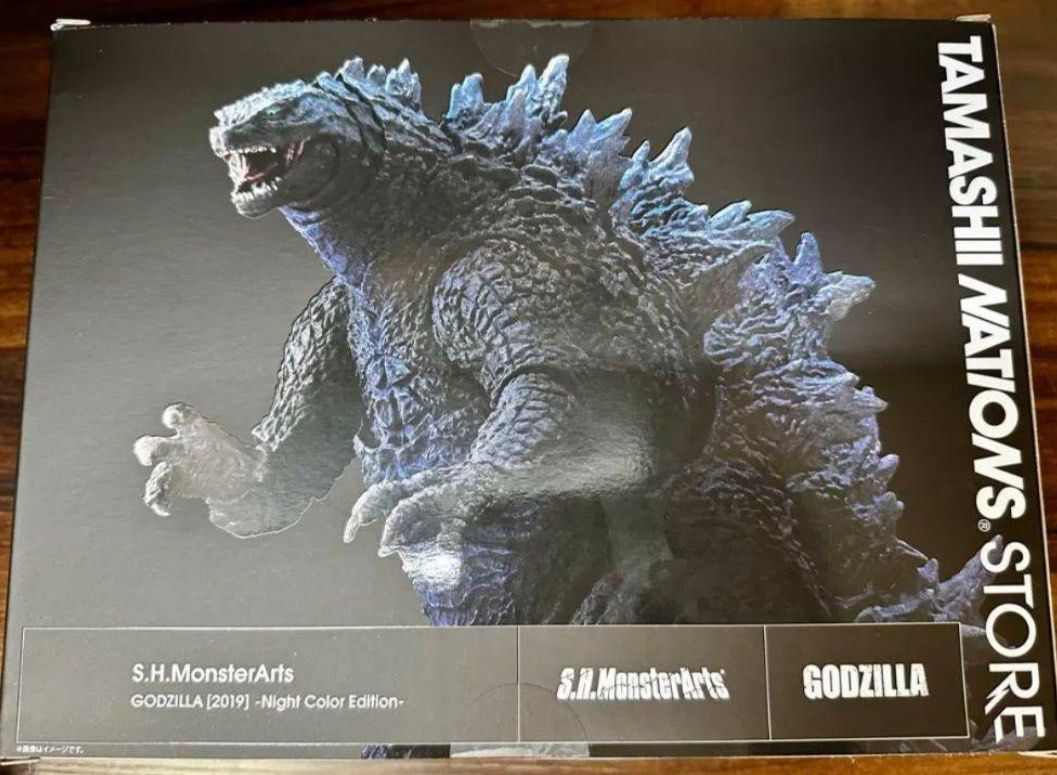 shm godzilla 2019 哥斯拉nightcolor edition店舖限定版夜戰版, 興趣及