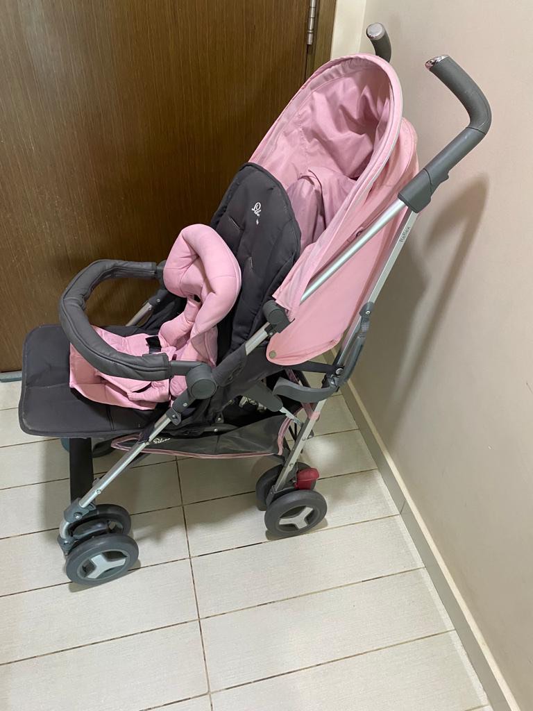 Silver cross reflex stroller pink deals