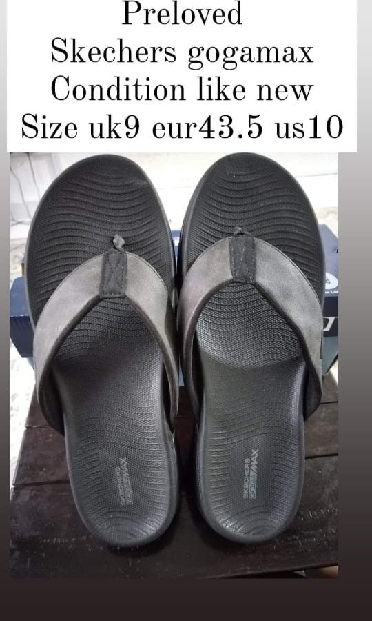 Skechers gogamax slippers Women s Fashion Footwear Flipflops