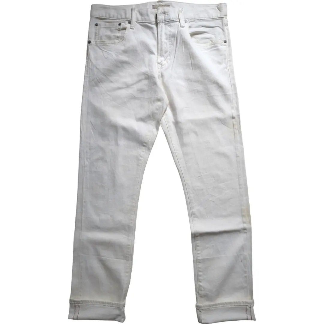 Slim Fit Straight Silhouette Uniqlo Jeans Selvedge
