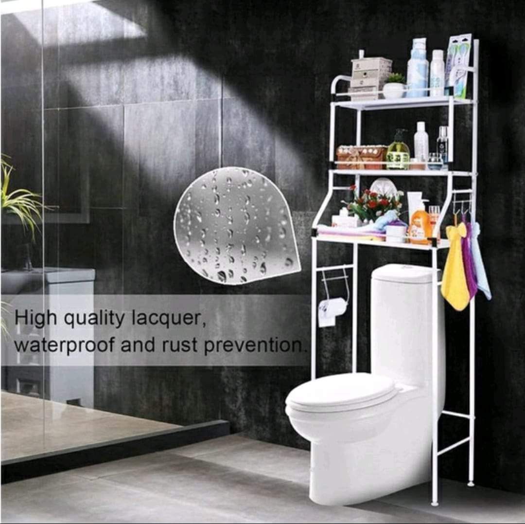 Smart Organizer Bathroom Over Toilet Washing Machine Storage Rack