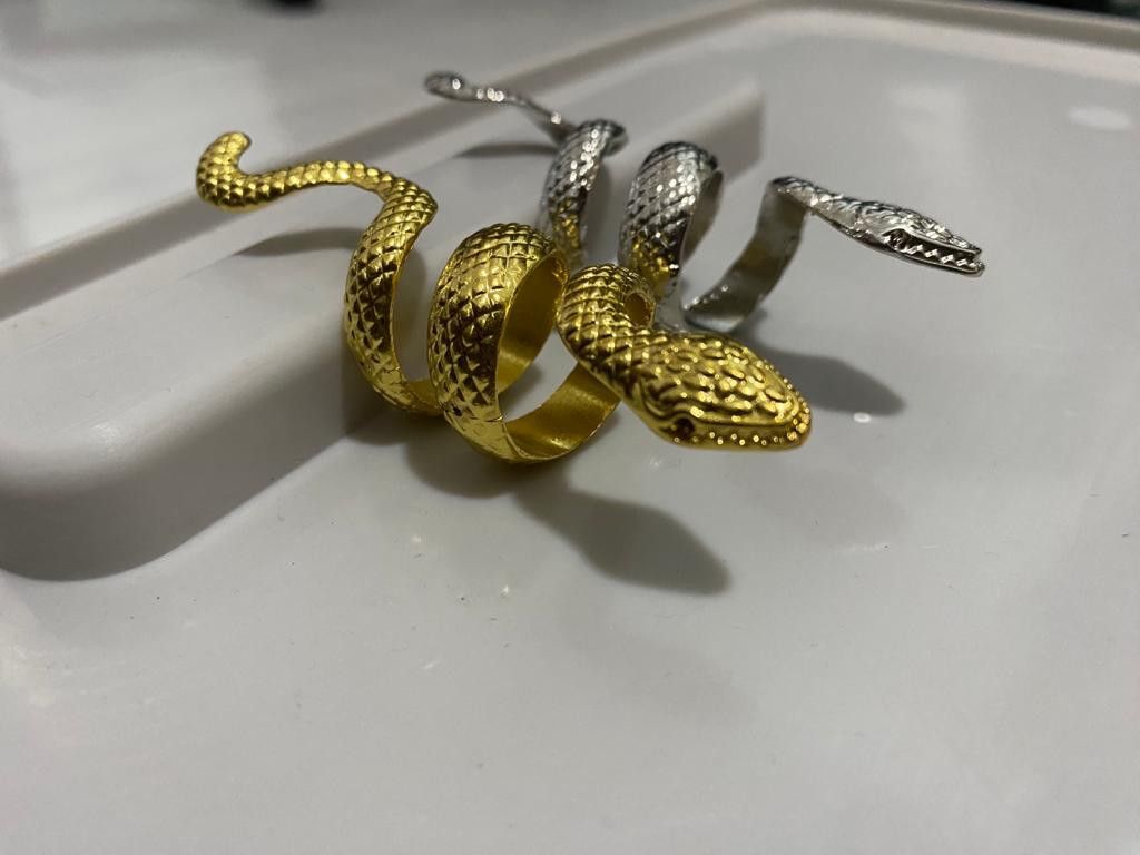 Snake Ring Luxury Accessories on Carousell