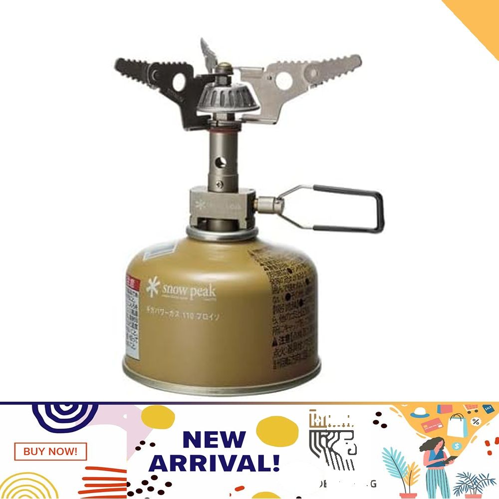 Snow Peak LiteMax Titanium Stove - An Ultralight Titanium Backpacking Stove  - 4.9 x 3.1 in, Sports Equipment, Hiking u0026 Camping on Carousell