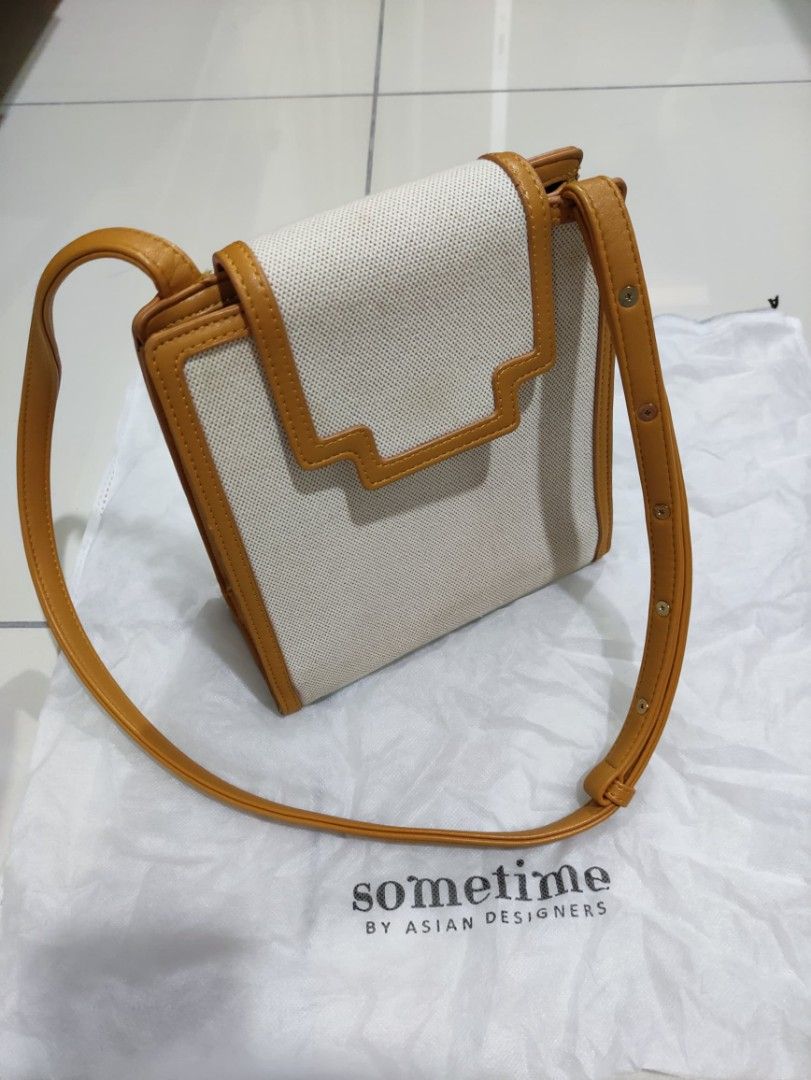 Mustard designer bag best sale