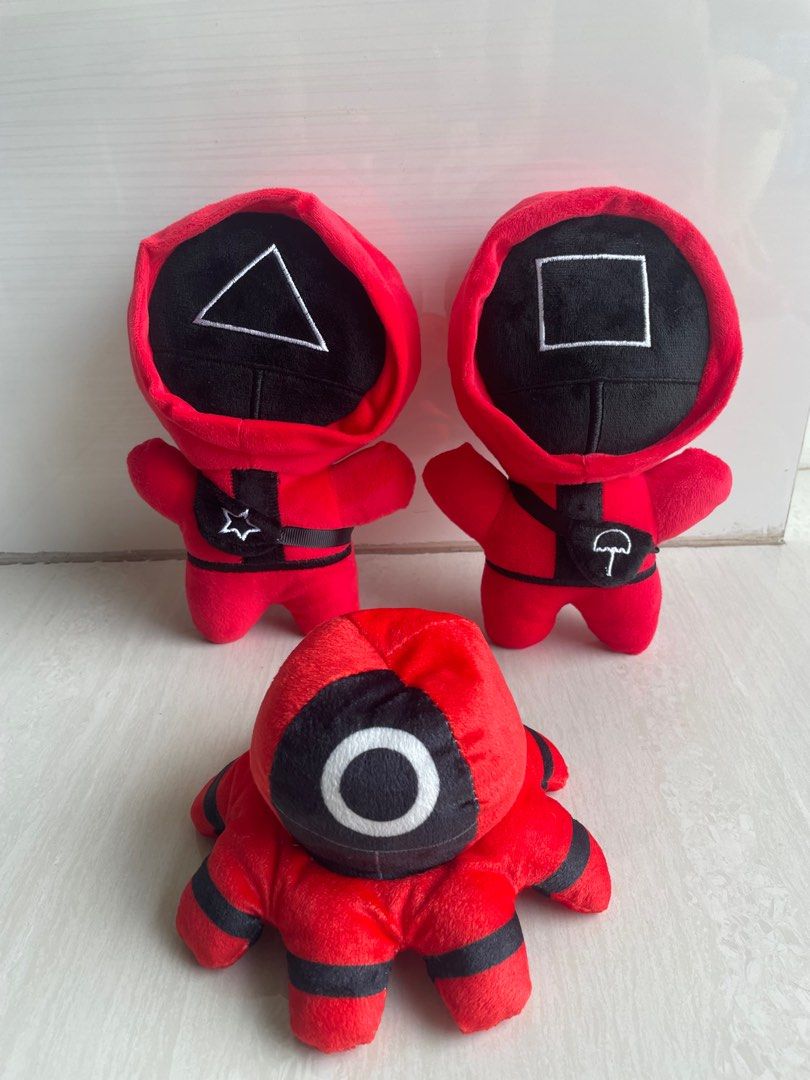 Squid Game soft Toys, Hobbies & Toys, Toys & Games on Carousell