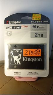 SSD Original Kingston A600 / Solid-State Drive Super-FAST 2TB/ 15x Faster Rm199 NEW/ in BOX