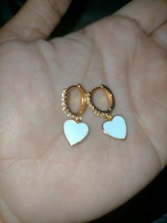 Stainless Gold Clip Earrings