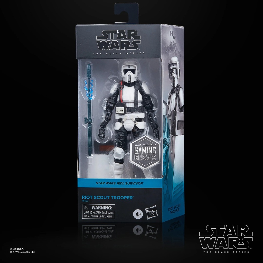 Star Wars Black Series Riot Scout Trooper / Cassian Andor / Cassian ...