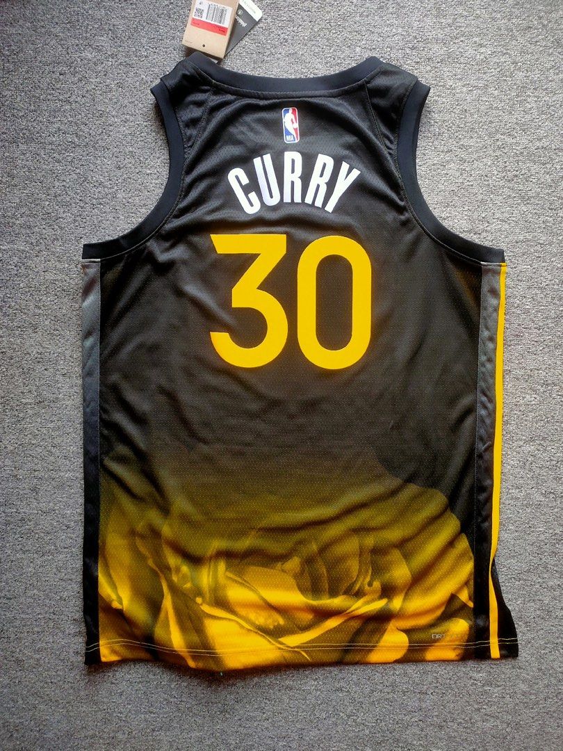 Nike NBA Golden State Warriors Steph Curry City Edition Bay CNY MVP Jersey  M 44