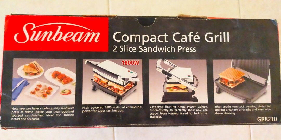 Sunbeam sandwich press, TV & Home Appliances, Kitchen Appliances, Ovens