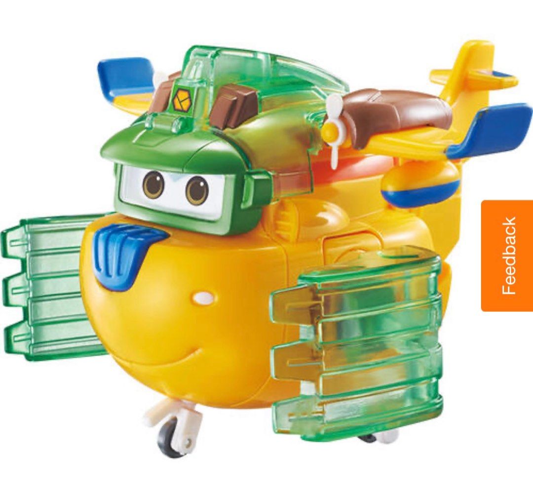 Super Wings Transforming Donnie & Ball - Earth Power, Hobbies & Toys, Toys  & Games on Carousell
