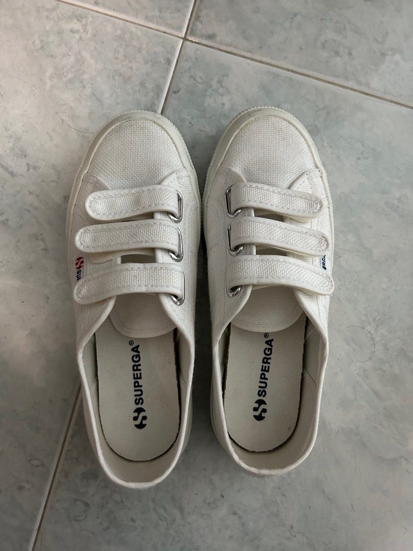 Superga online strap shoes