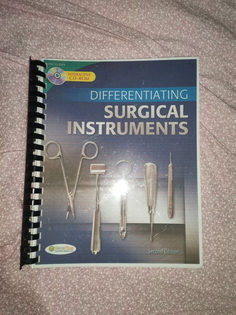 Medical Instruments Book Surgical Instruments, Hobbies & Toys, Books & Magazines, Textbooks on ...
