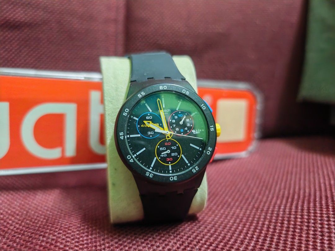 Black one hotsell swatch