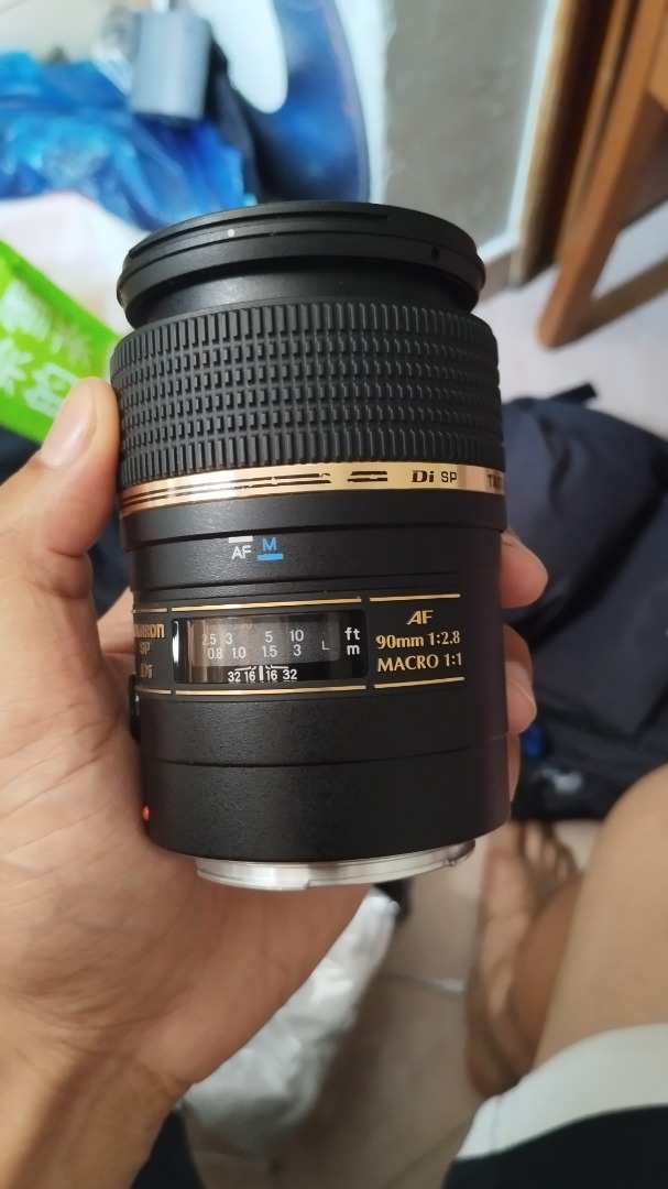 Tamron 90mm f/2.8 SP AF Di Macro, 攝影器材, 鏡頭及裝備- Carousell