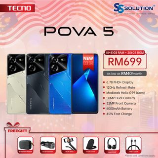 Tecno Pova 5 Pro 5G Lands In Malaysia For RM799 