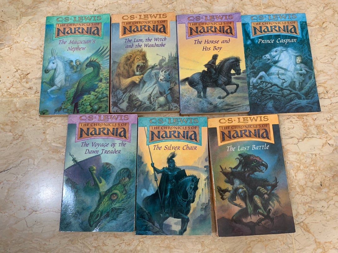 on　The　Carousell　Hobbies　Magazines,　chronicle　Toys,　of　Books　Narnia　#1-#7,　Books　Children's