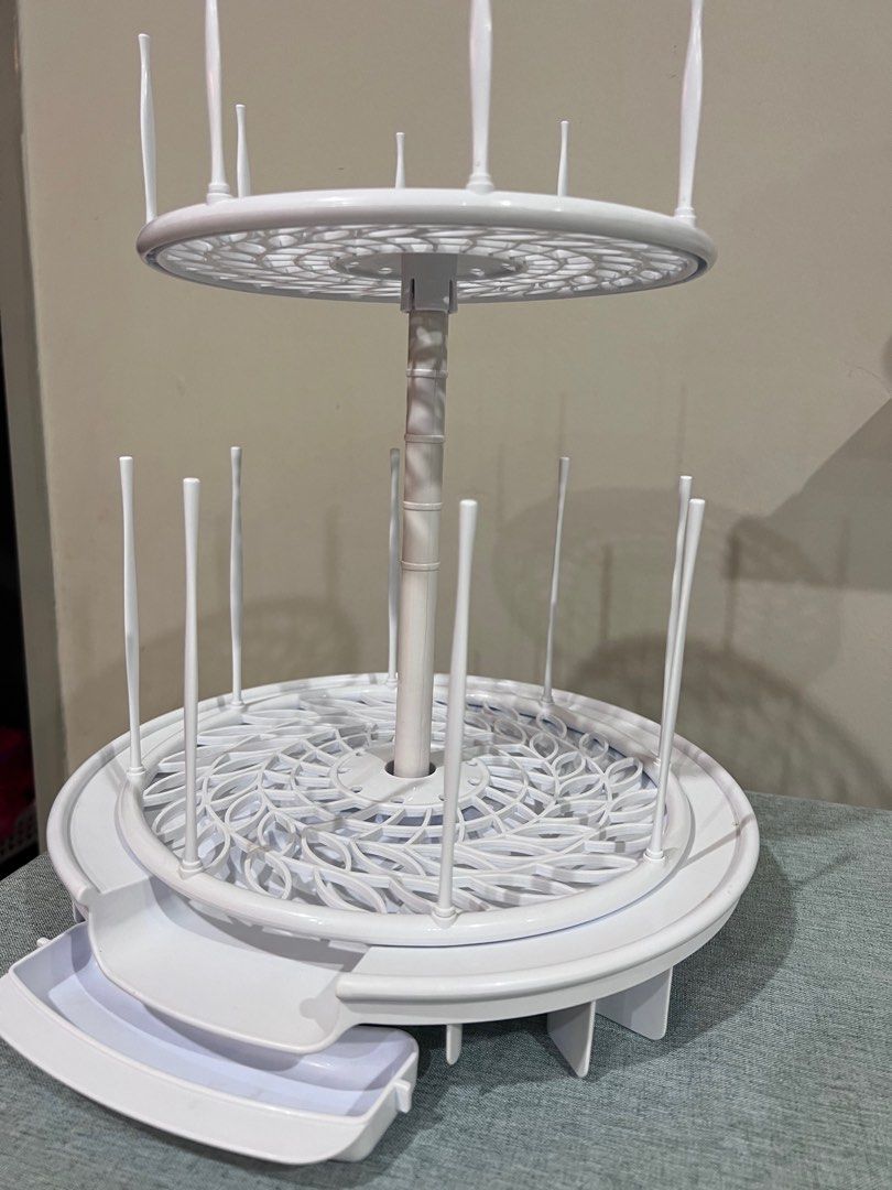 The First Years Spinning Drying Rack, White