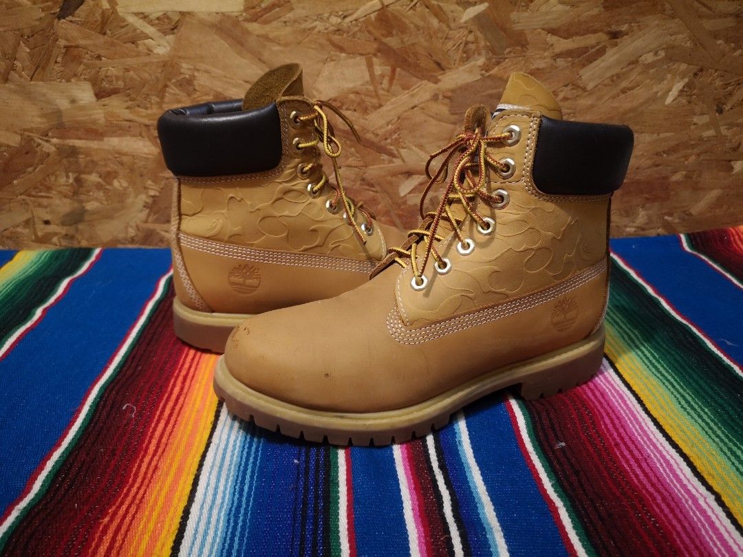 Timberland 6 online bape x undefeated