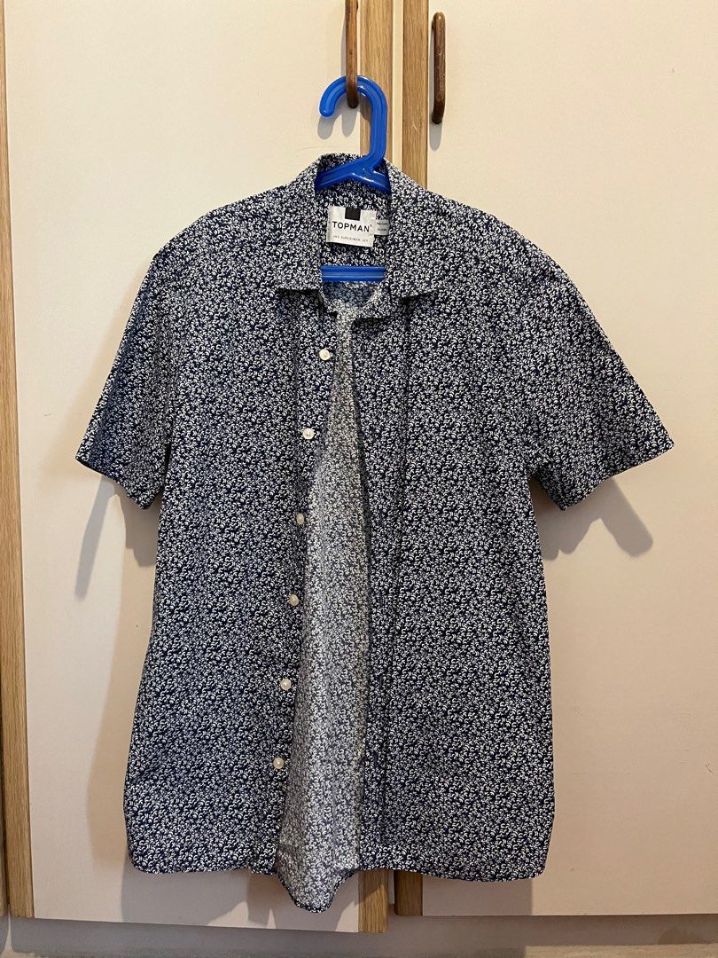 Topman short store sleeve button up