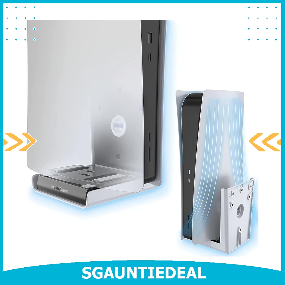 TotalMount Wall Mount for PS5 – Mounts Playstation on a Wall by