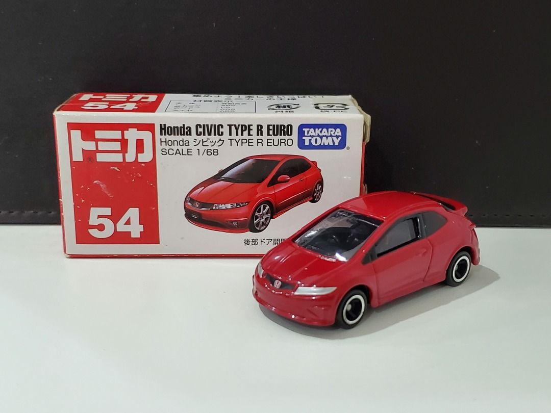 米舖TOY】 9成新TAKARA TOMY TOMICA #54 Honda Civic Type R Euro FN2 