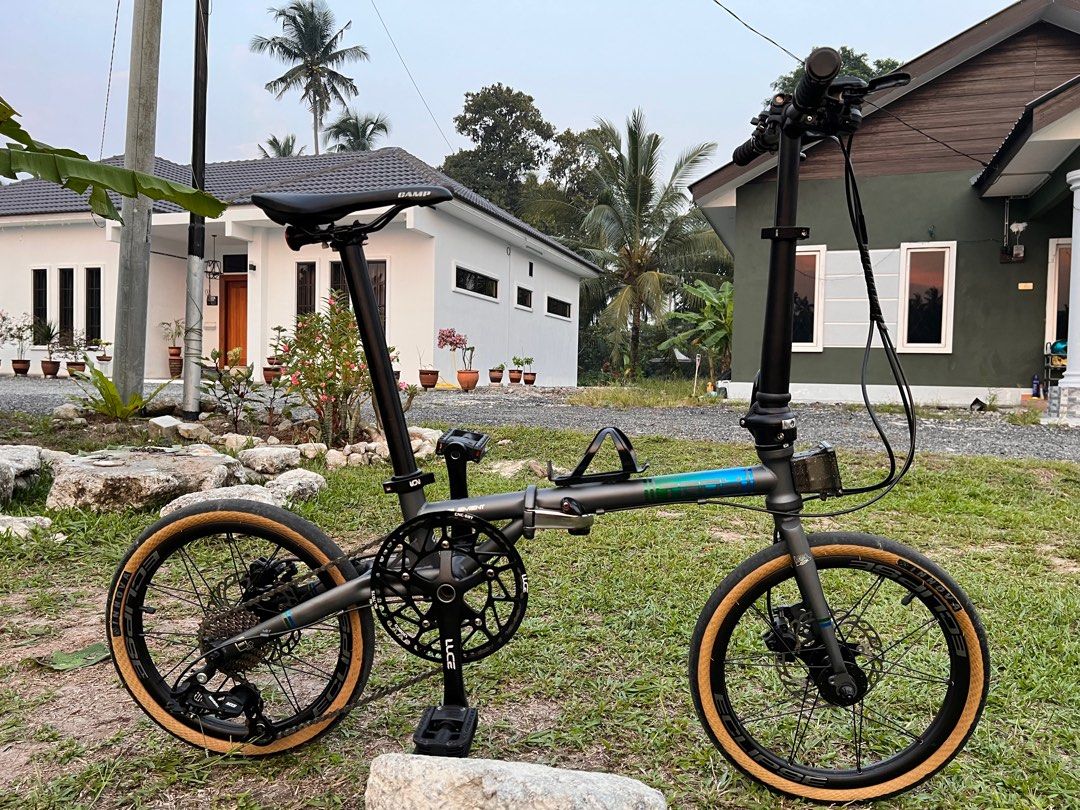 Bamboo folding 2025 bike