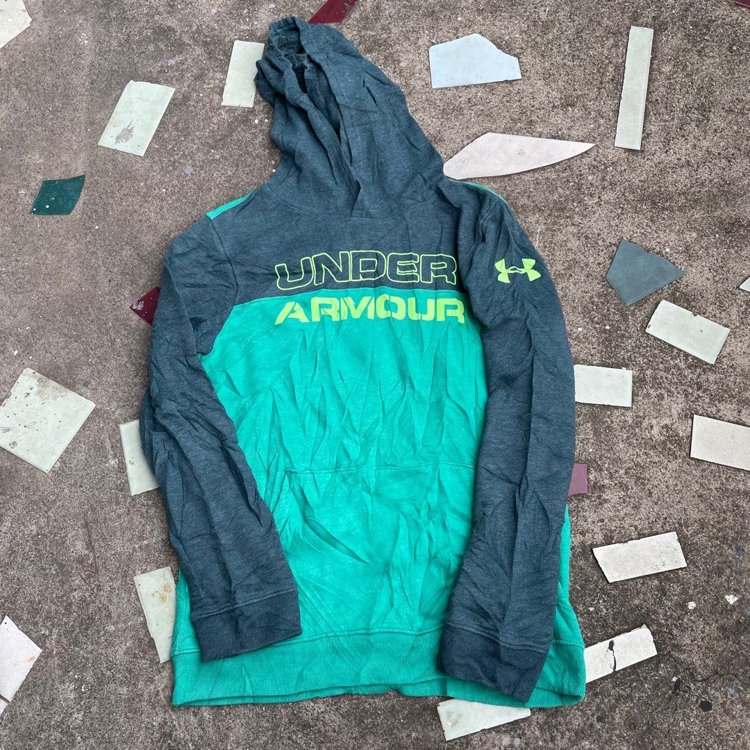 Under armour discount hoodie fashion green