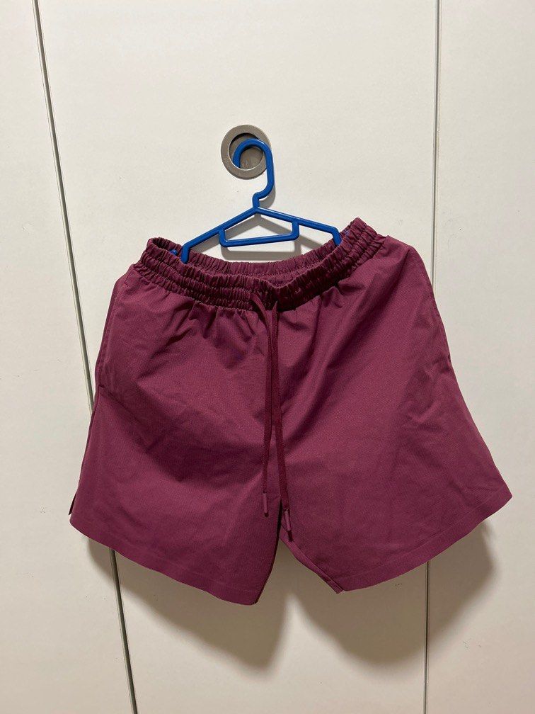 Purple running hotsell shorts