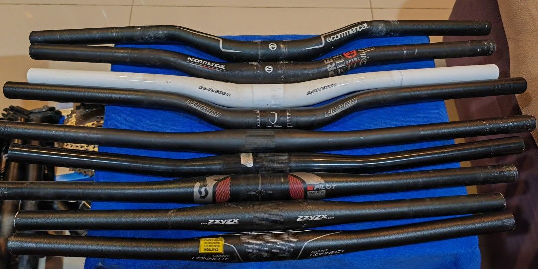 Used bicycle store handlebars