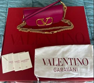 Valentino Vsling Small Shoulder Bag, Luxury, Bags & Wallets on Carousell
