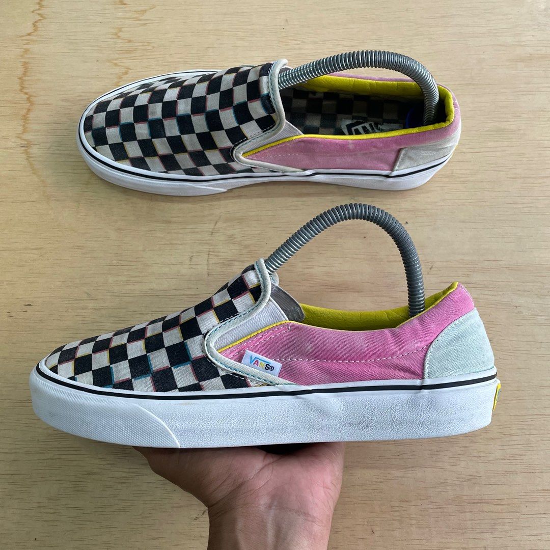 Checkered vans 7.5 discount