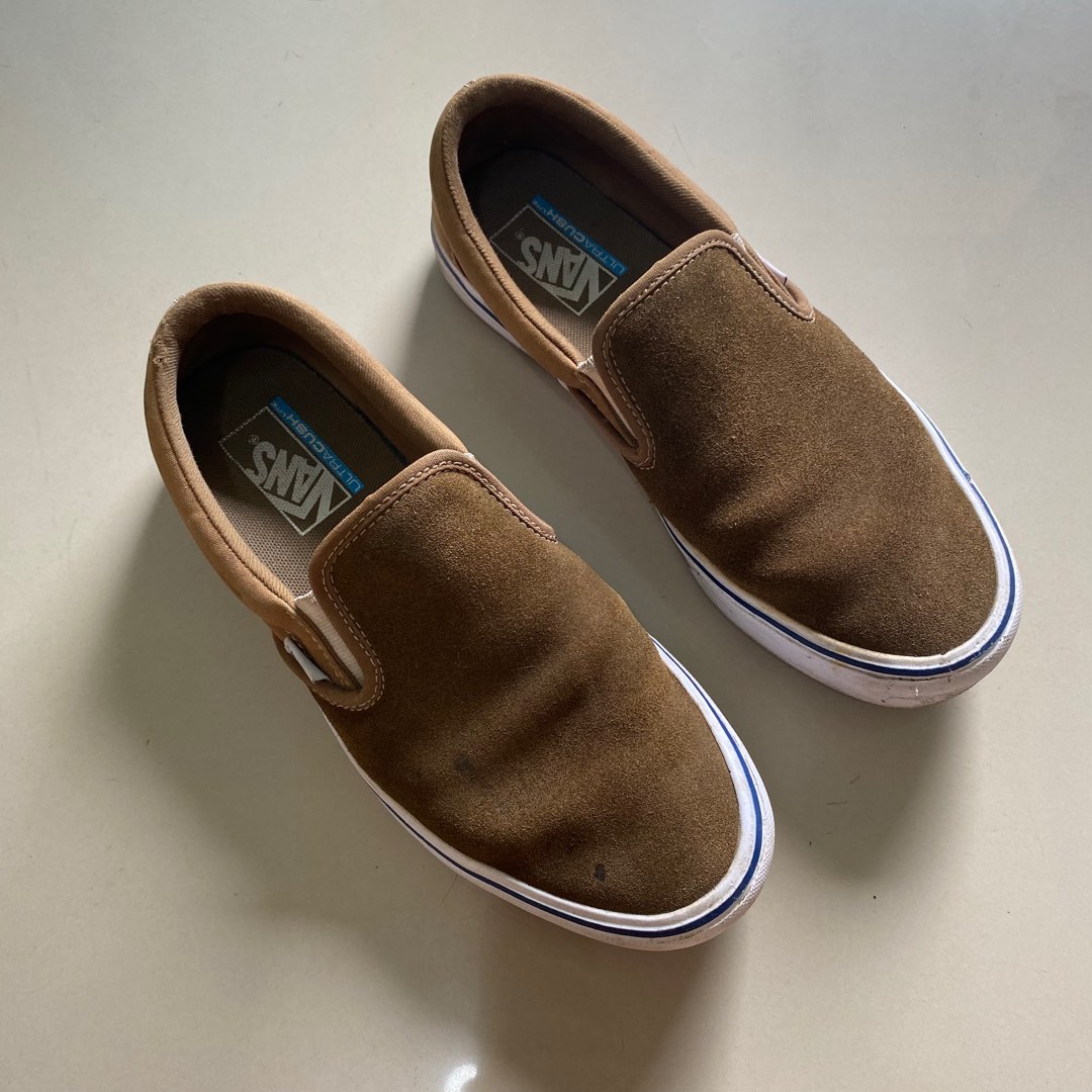 Vans Ultracush Lite Slip-On, Men's Fashion, Footwear, Sneakers on Carousell