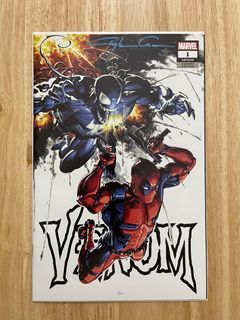 Venom #1 (2018), Clayton Crain Variant & Signed by Crain w/COA!