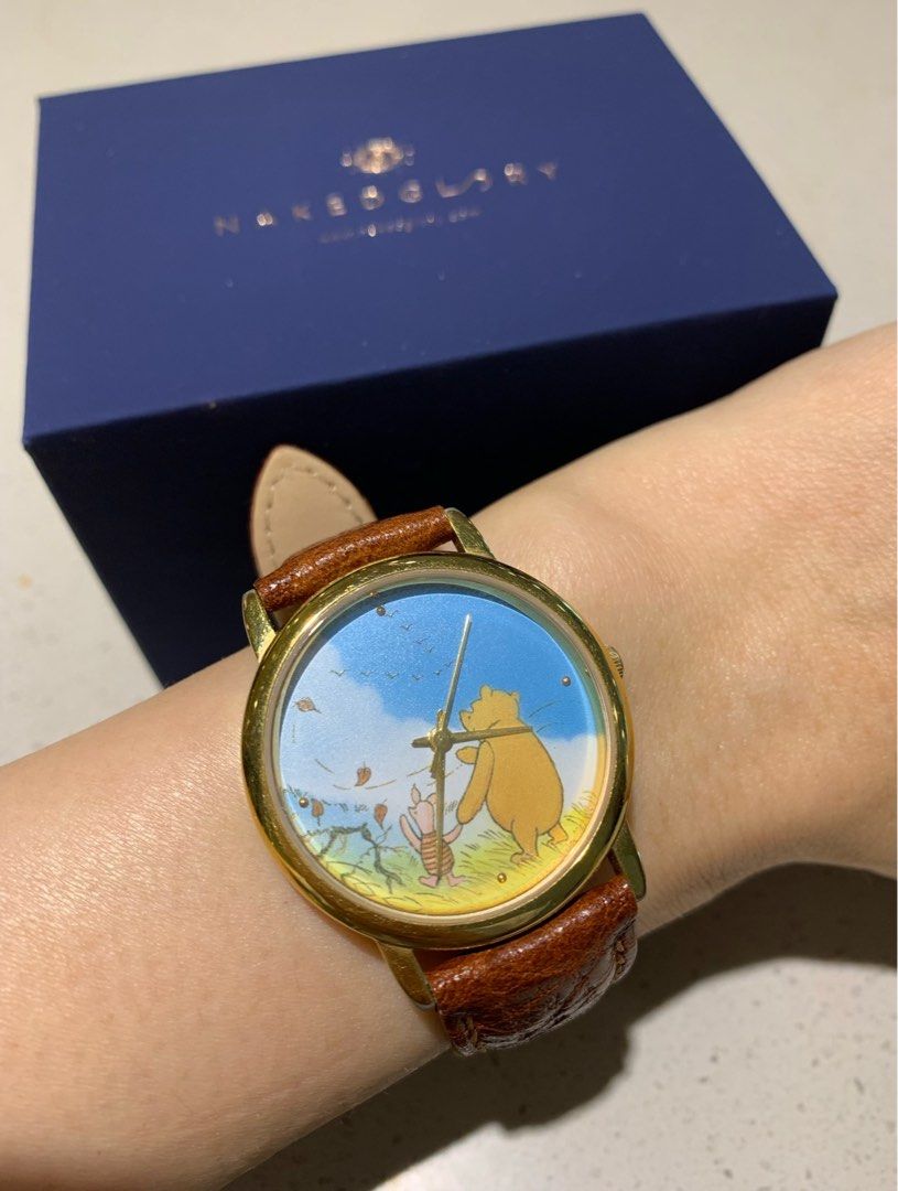 Nakedglory Vintage Disney Winnie the Pooh watch Women s Fashion